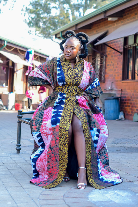 SIM’JABULELE KIMONO DRESS - PREMIUM RANGE