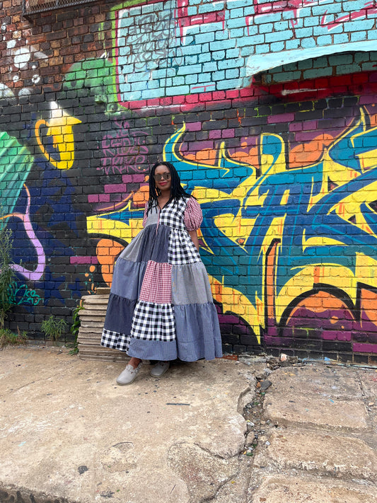 NJABU MIX-PRINT MAXI