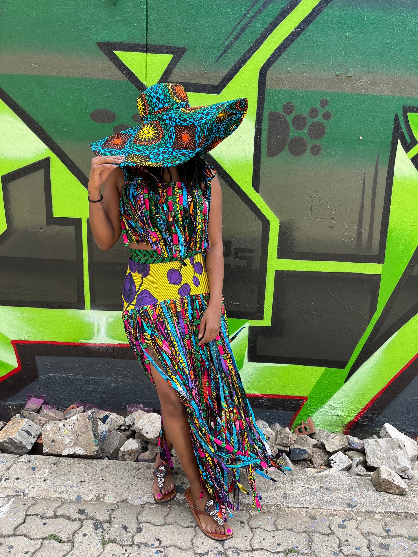 LEPHEPHA - BLUE/GREEN/ORANGE/YELLOW