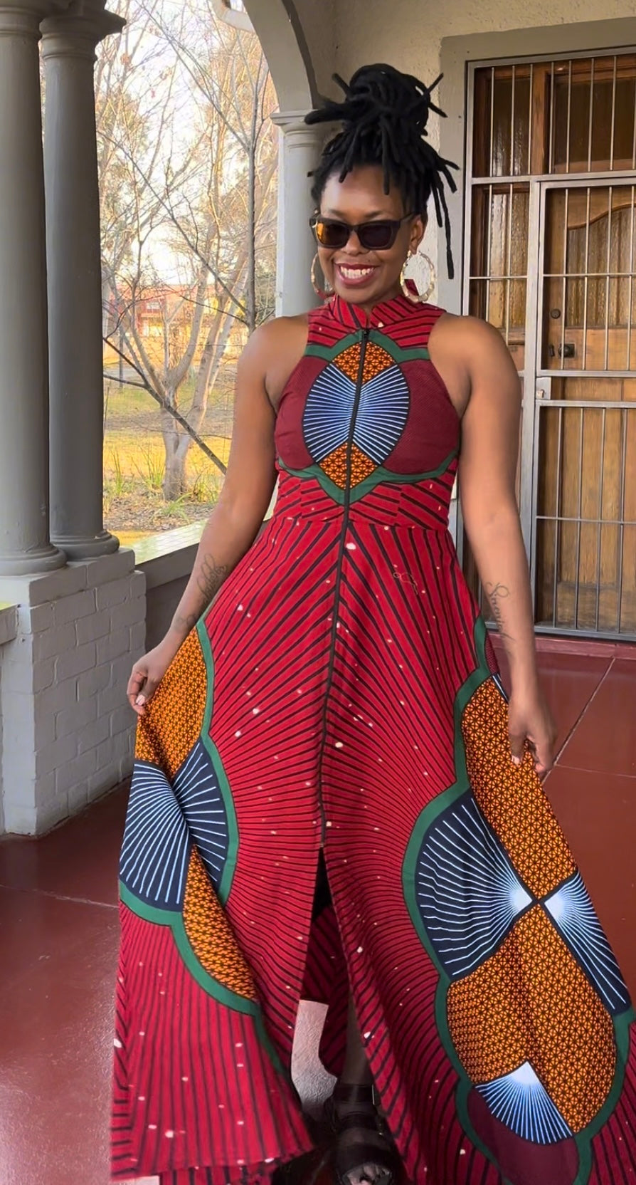 JERRY MAXI DRESS - RED