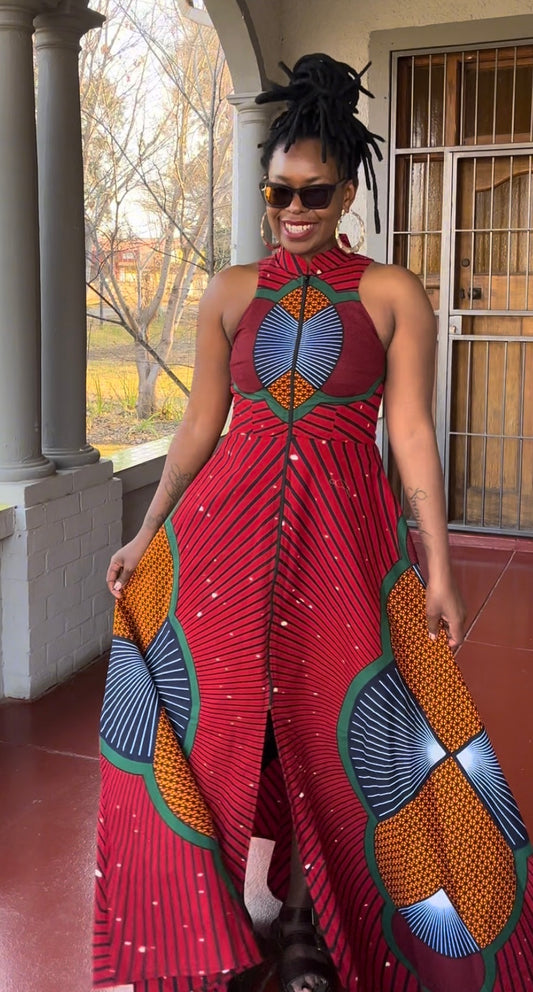 JERRY MAXI DRESS - RED