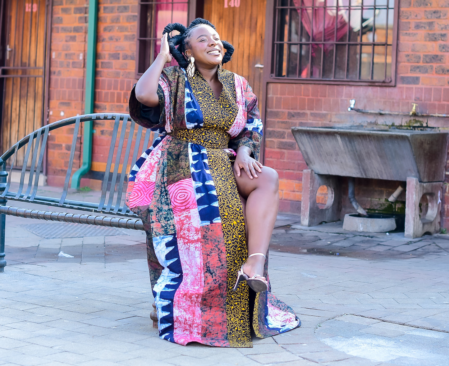 SIM’JABULELE KIMONO DRESS - PREMIUM RANGE