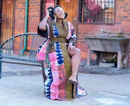 SIM’JABULELE KIMONO DRESS - PREMIUM RANGE