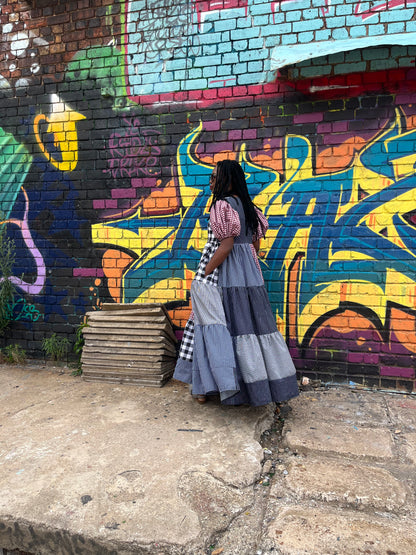 NJABU MIX-PRINT MAXI