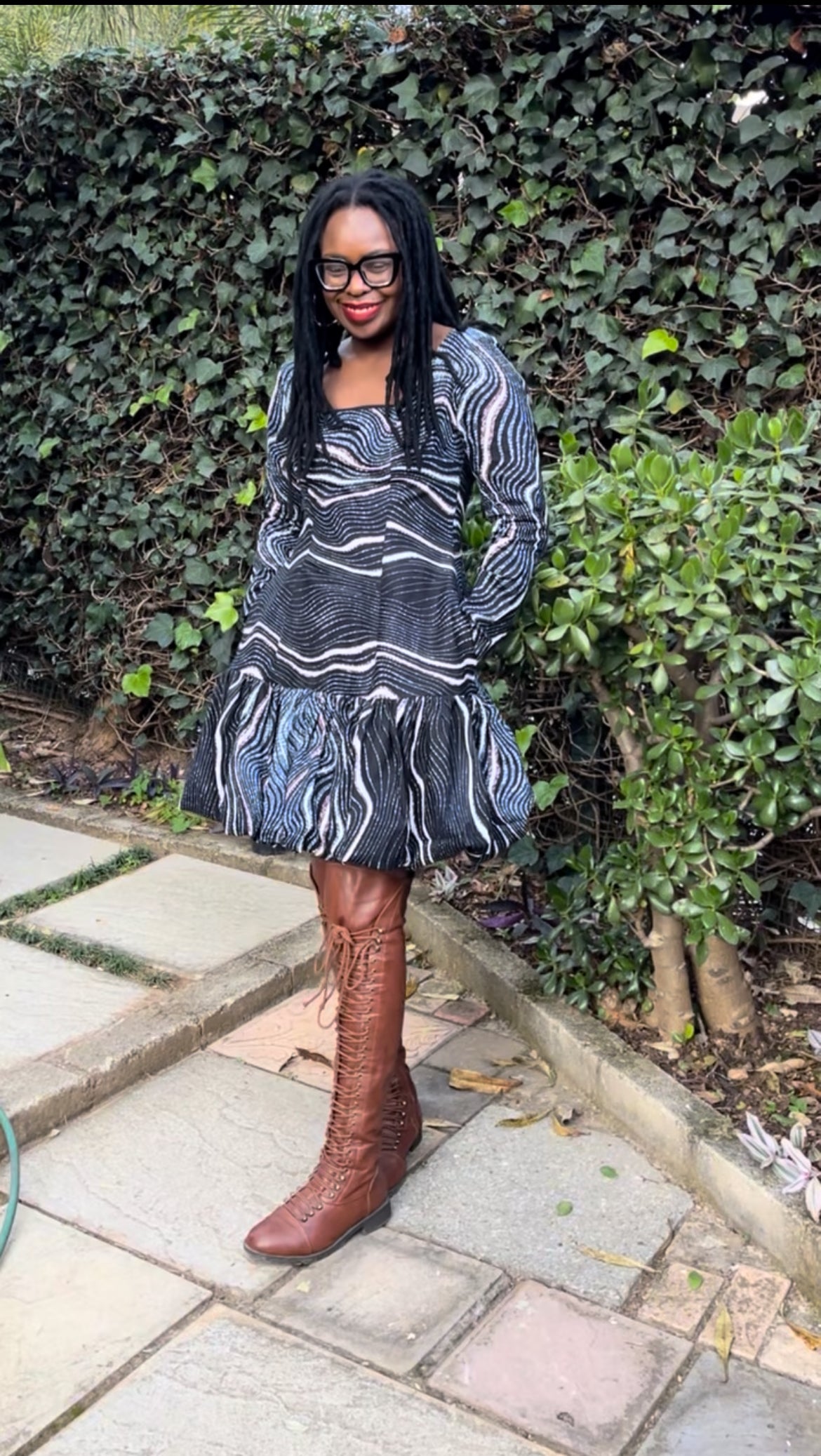 NJABU BUBBLE DRESS