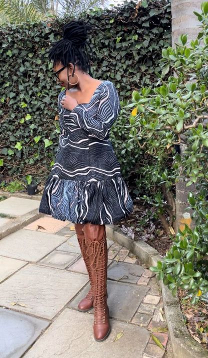 NJABU BUBBLE DRESS