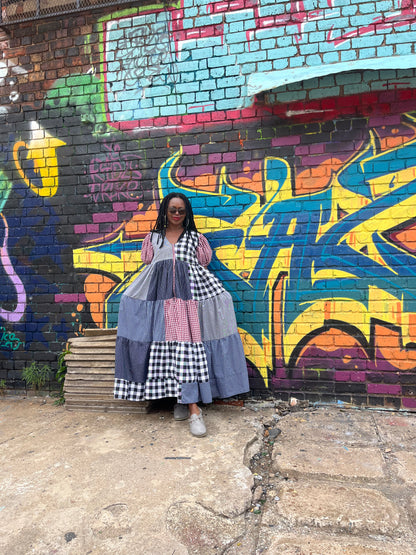 NJABU MIX-PRINT MAXI