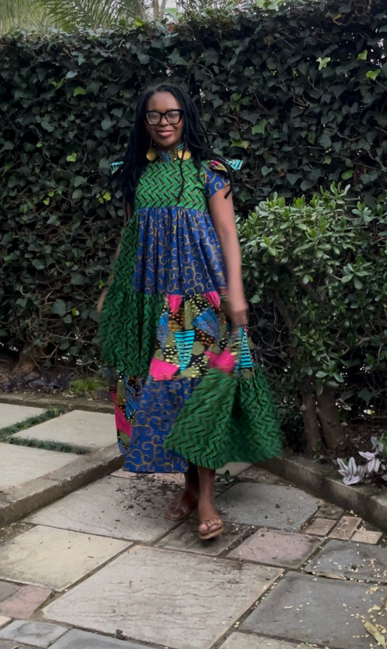 BUYILE MIDI DRESS