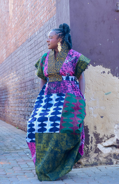 EMMA KHAFTAN DRESS - PREMIUM RANGE