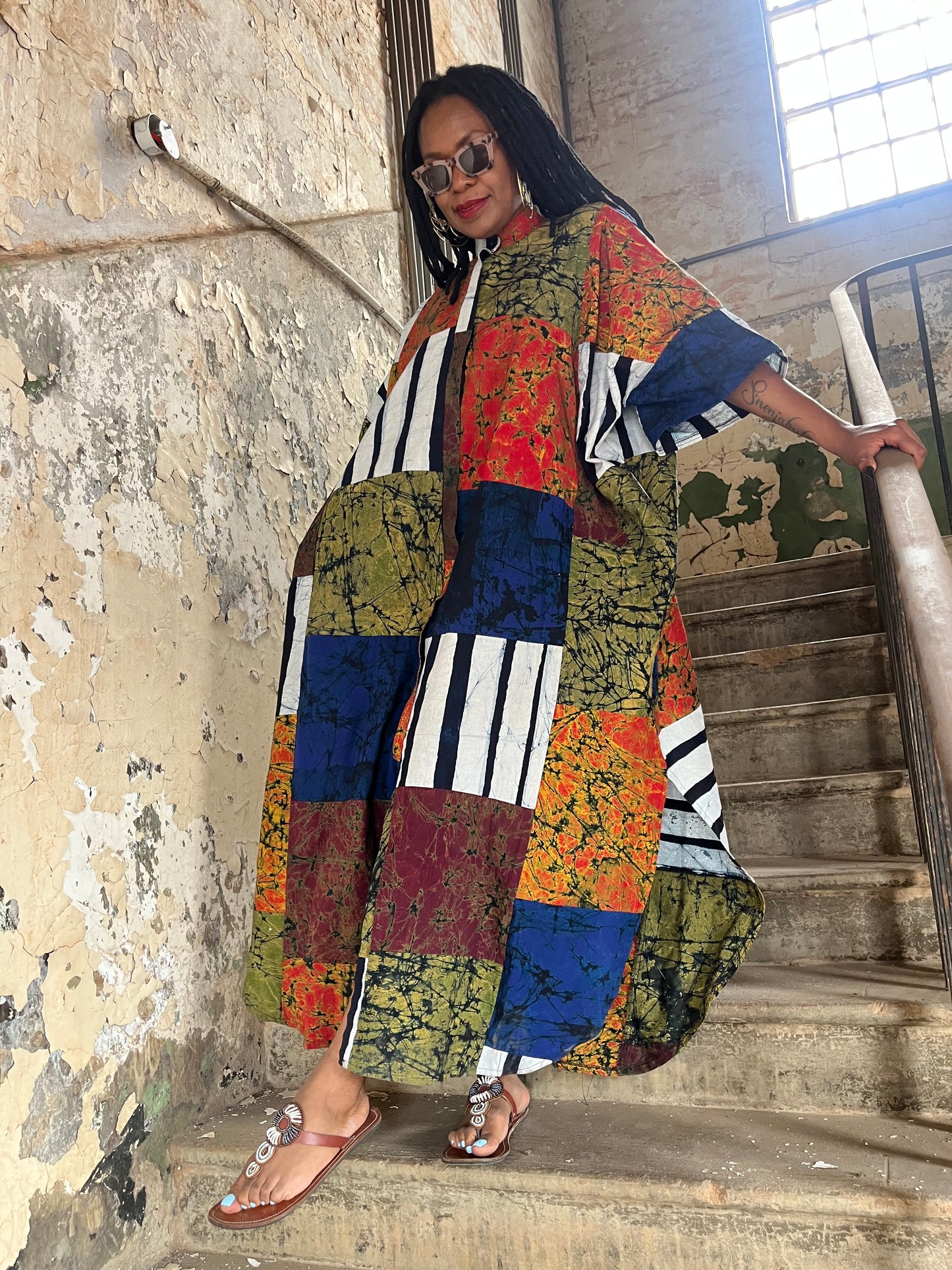 PUSO SHIRT DRESS (EACH ONE VARIES)