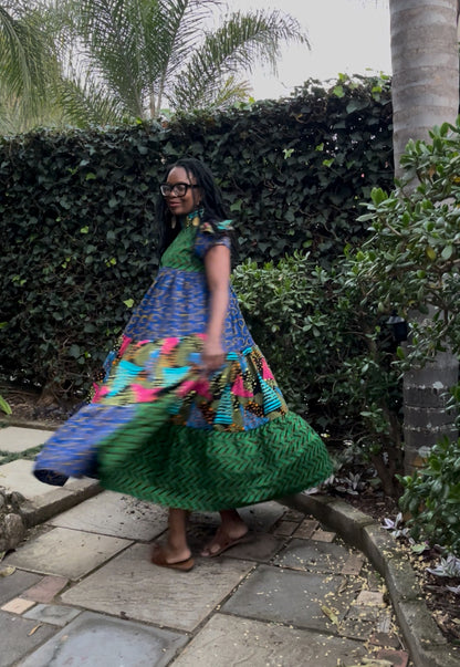 BUYILE MIDI DRESS