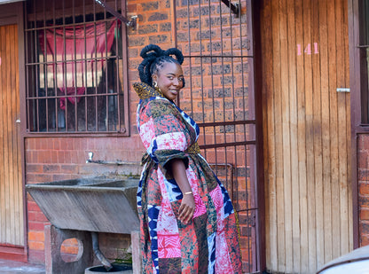 SIM’JABULELE KIMONO DRESS - PREMIUM RANGE