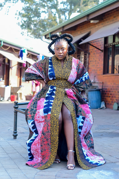 SIM’JABULELE KIMONO DRESS - PREMIUM RANGE