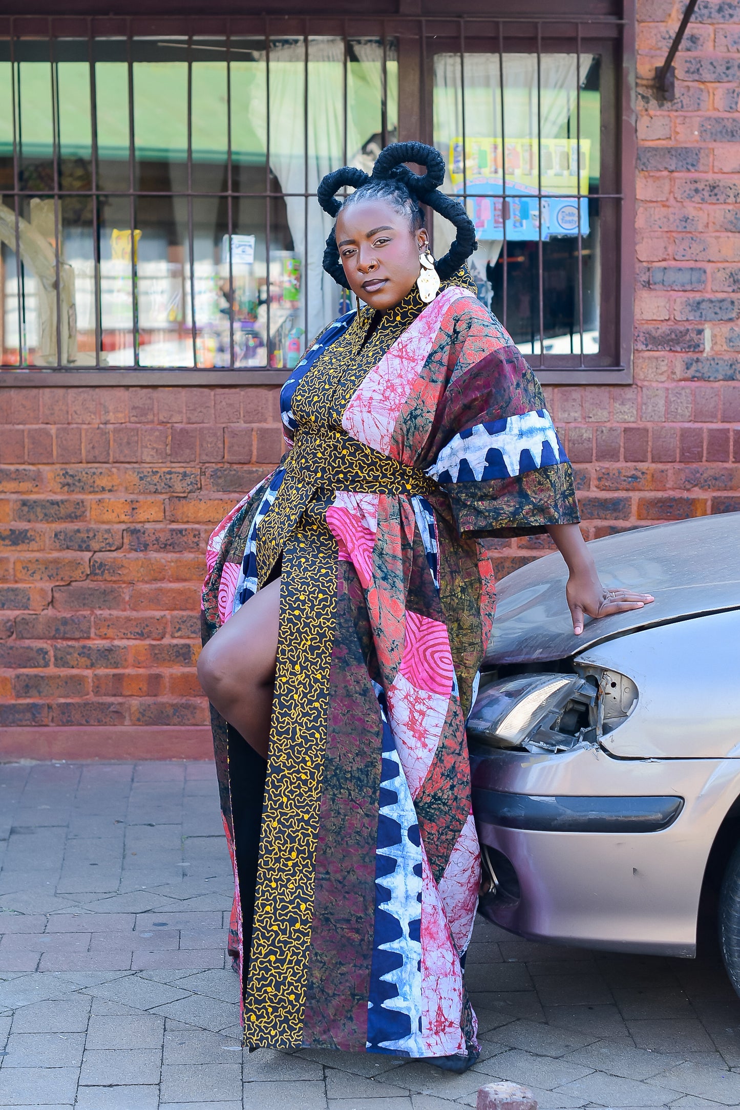SIM’JABULELE KIMONO DRESS - PREMIUM RANGE