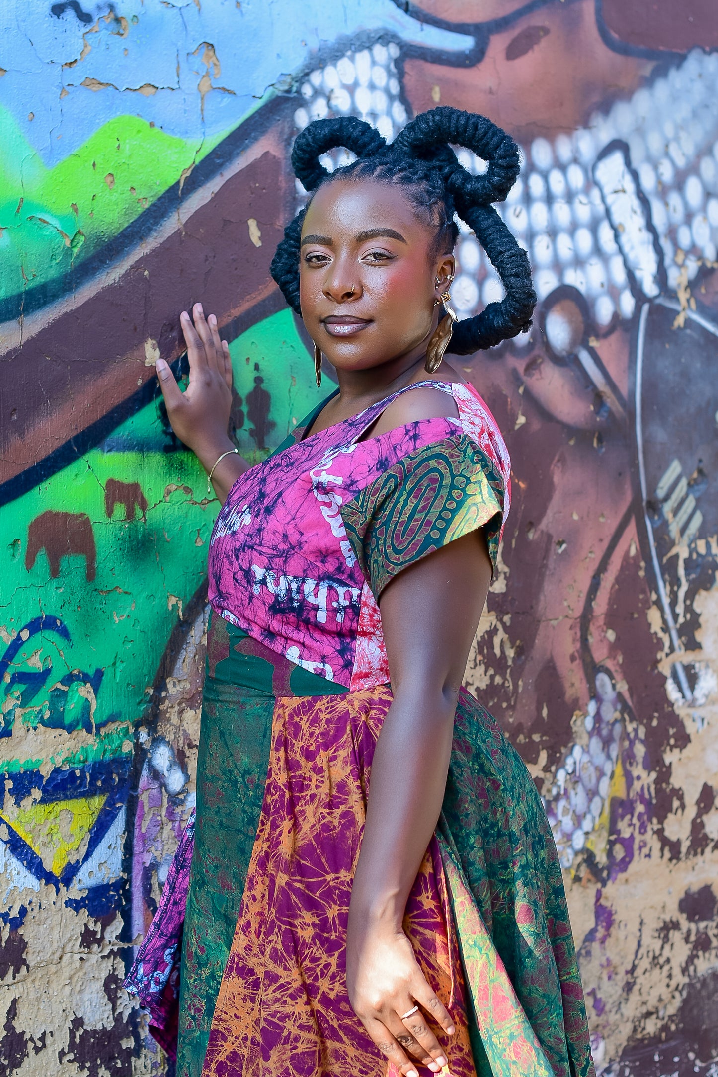 RALETSATSI MIDI DRESS