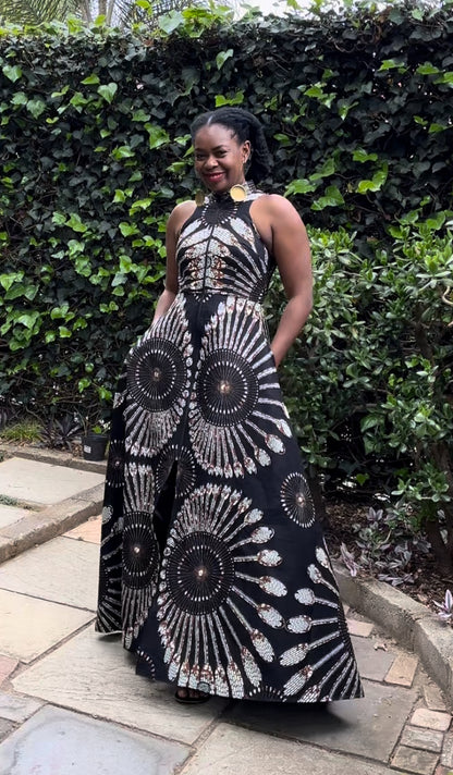 JERRY MAXI DRESS - BLACK
