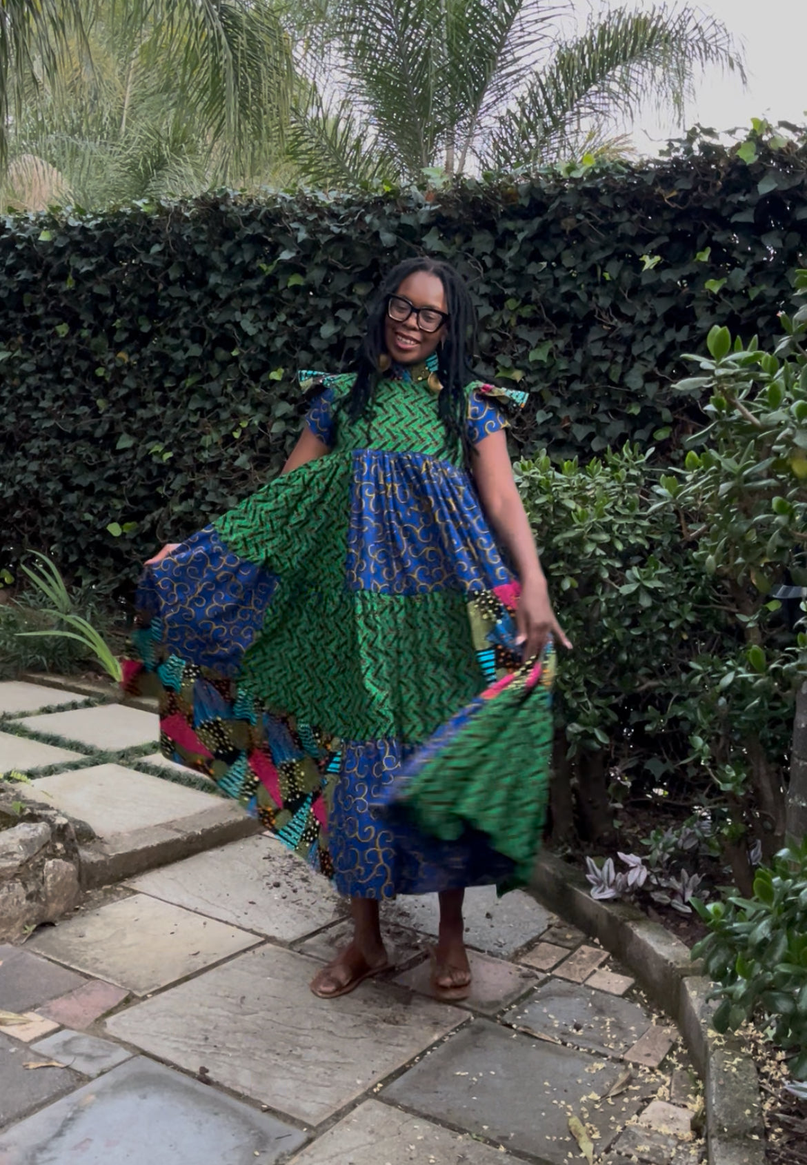BUYILE MIDI DRESS