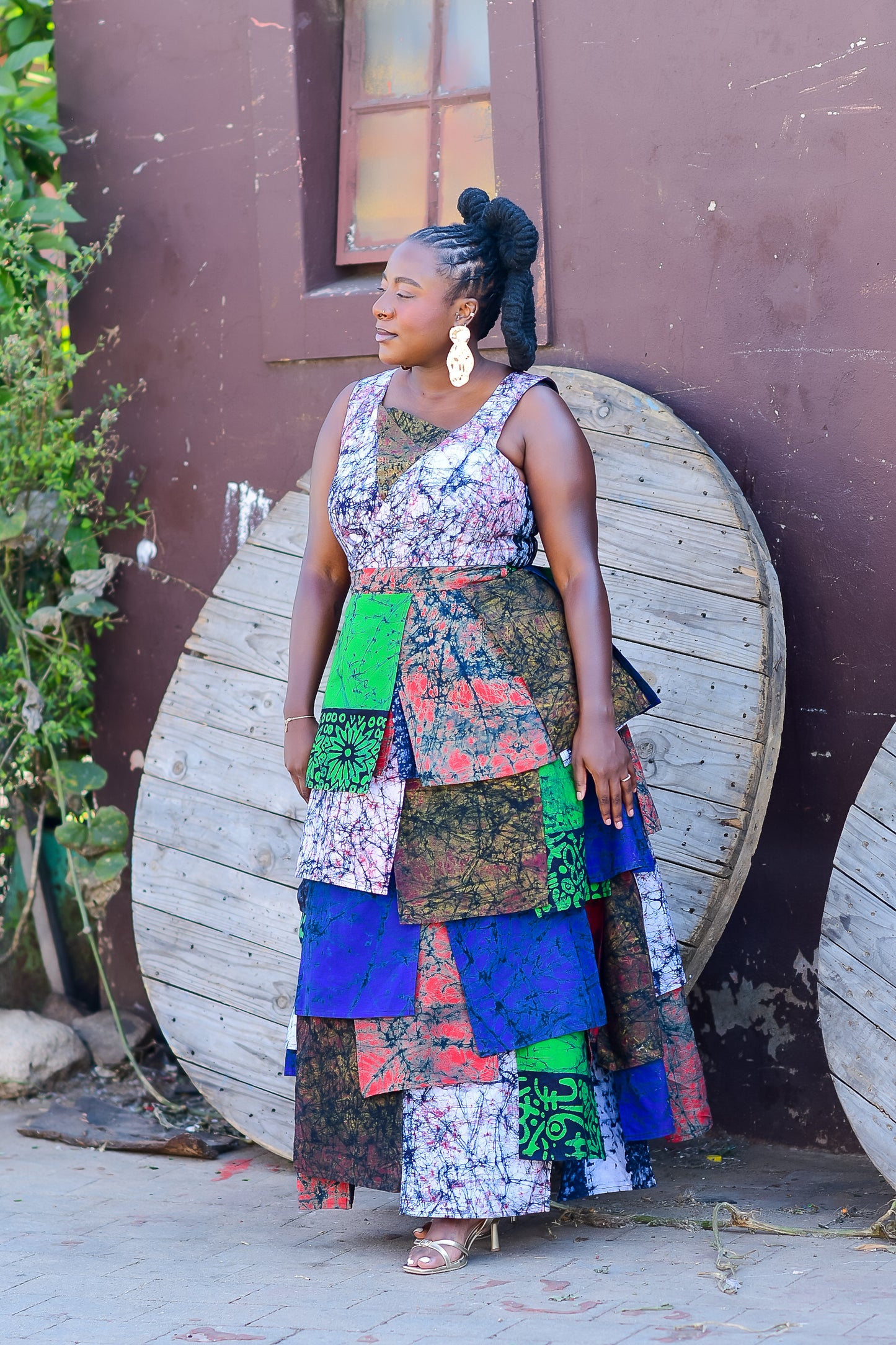 MOTHOPO WRAP DRESS - PREMIUM