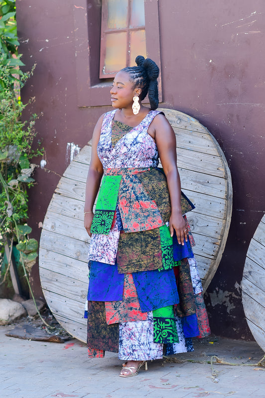 MOTHOPO WRAP DRESS - PREMIUM