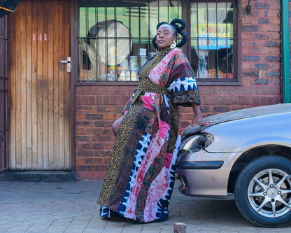 SIM’JABULELE KIMONO DRESS - PREMIUM RANGE