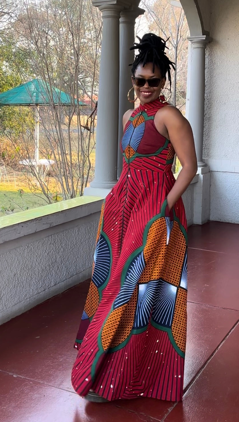 JERRY MAXI DRESS - RED