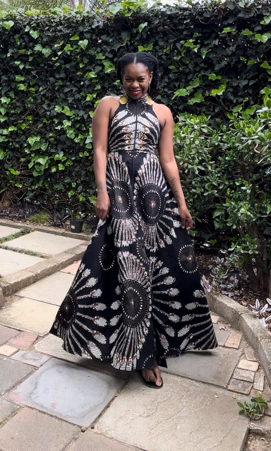 JERRY MAXI DRESS - BLACK