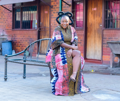SIM’JABULELE KIMONO DRESS - PREMIUM RANGE