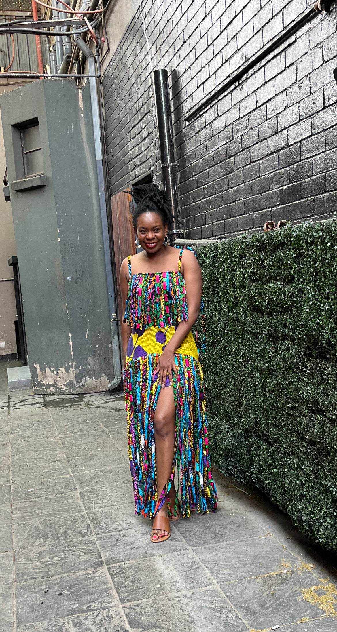 BUHLE FRINGE SKIRT