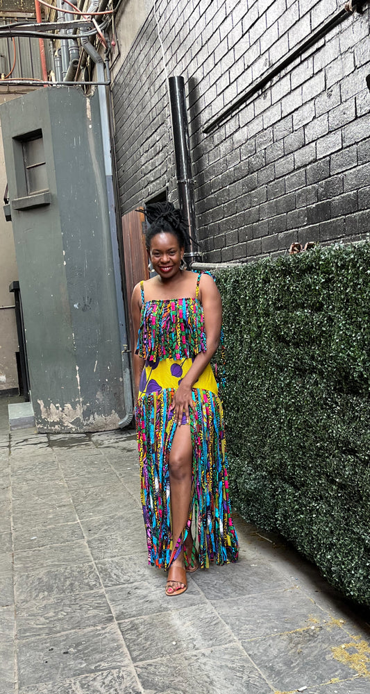 BUHLE FRINGE SKIRT