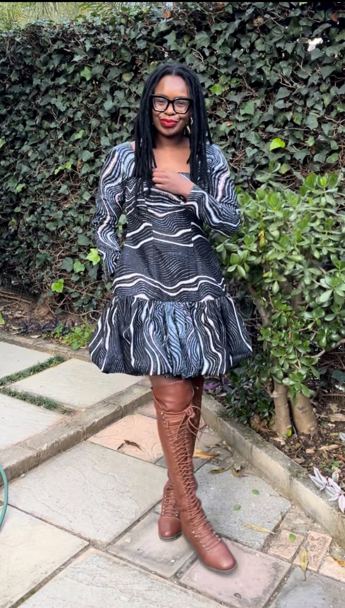 NJABU BUBBLE DRESS