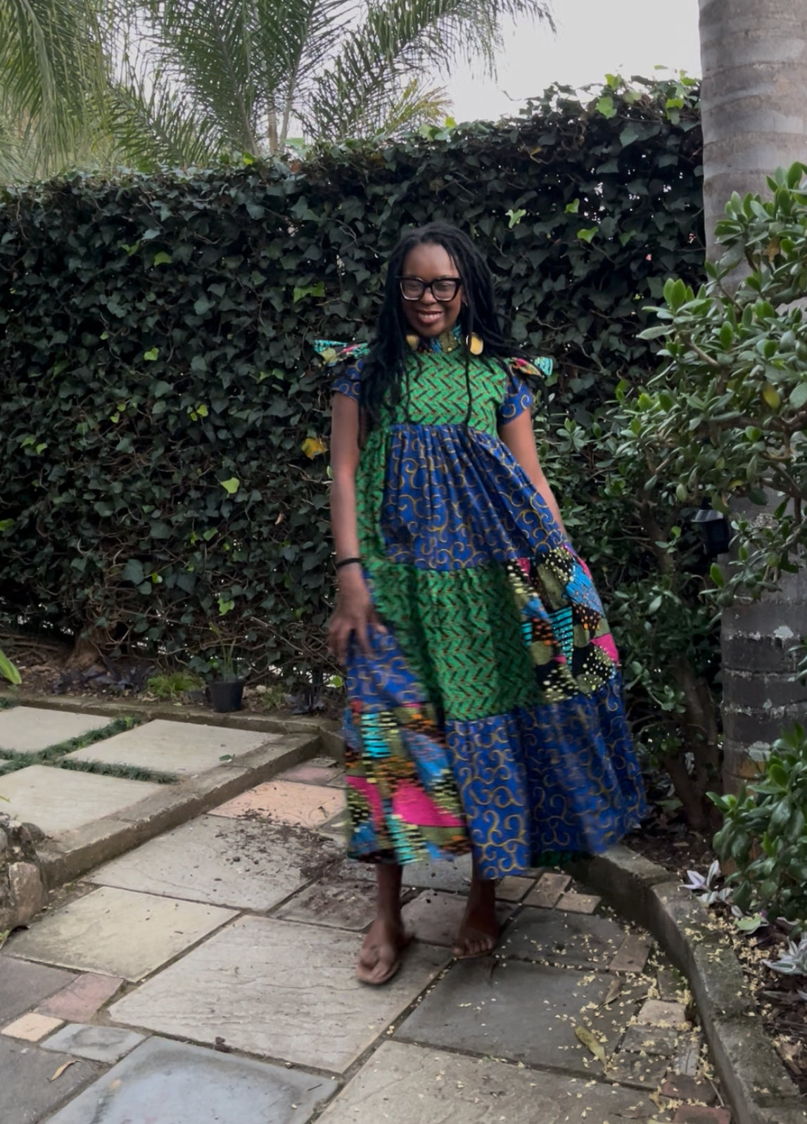 BUYILE MIDI DRESS