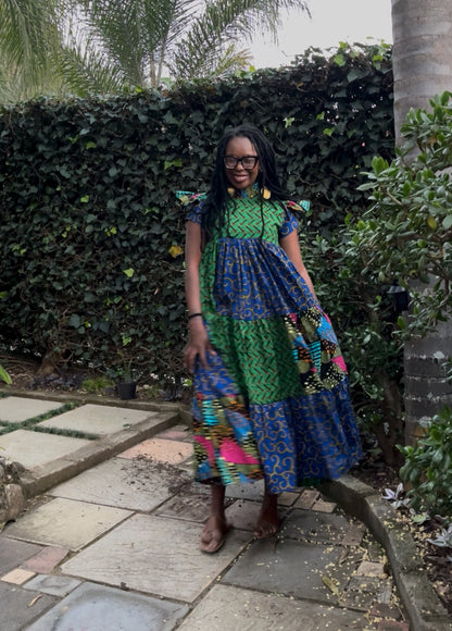 BUYILE MIDI DRESS
