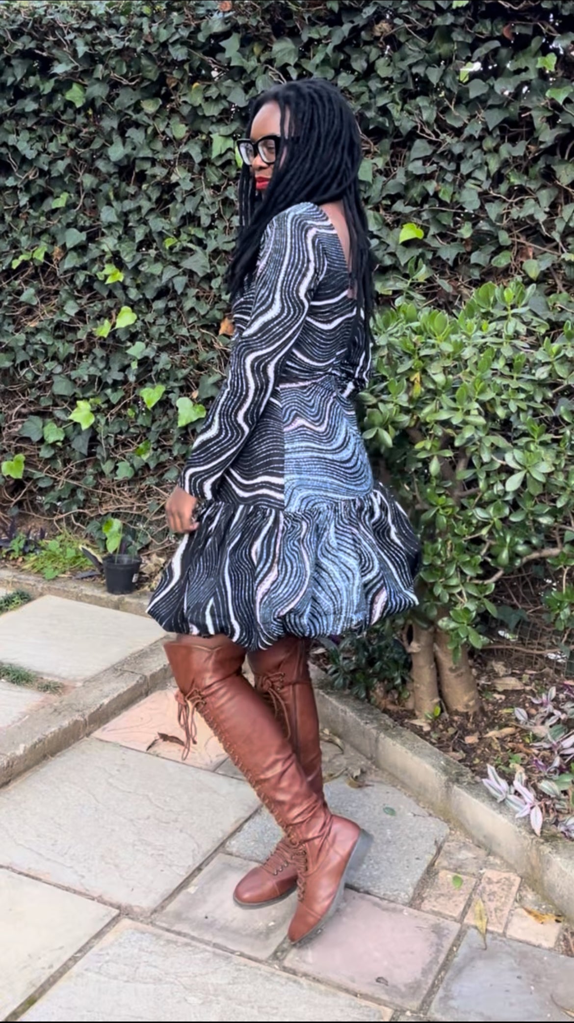 NJABU BUBBLE DRESS