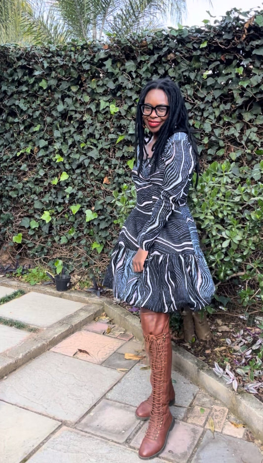 NJABU BUBBLE DRESS