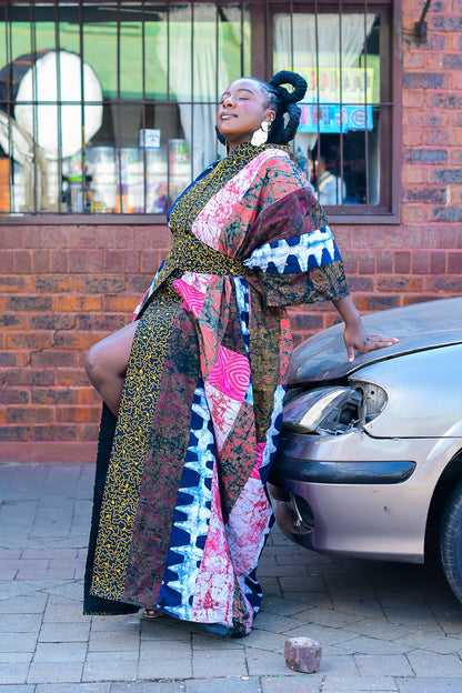 SIM’JABULELE KIMONO DRESS - PREMIUM RANGE
