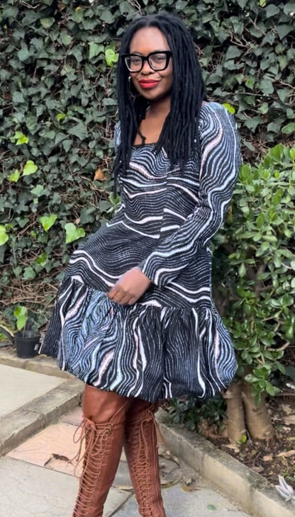 NJABU BUBBLE DRESS