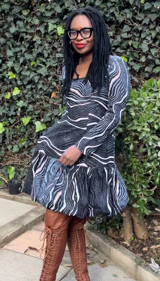NJABU BUBBLE DRESS