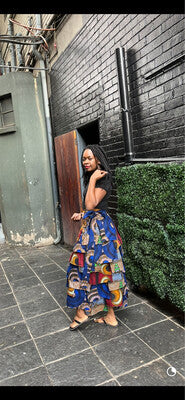MOTHOPO WRAP SKIRT