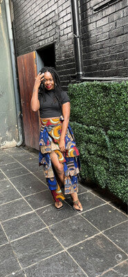 MOTHOPO WRAP SKIRT